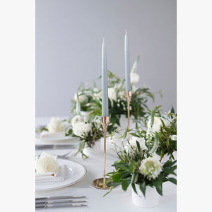 テーパーキャンドル(ダスティ―ブルー)