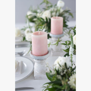 ラウンドキャンドル(ライトピンク)