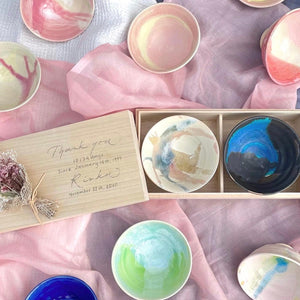 IN THE MOOD 子育て感謝状付き 飯碗ペア