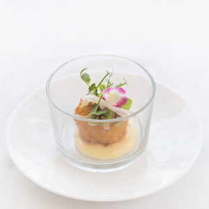 チーズコロッケ ガーリックアイオリソース添え