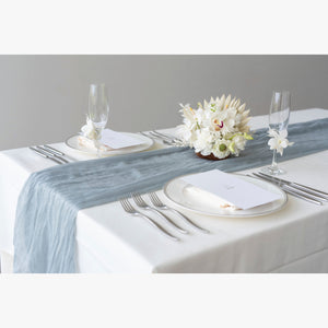 チーズクロス(ダスティ―ブルー)