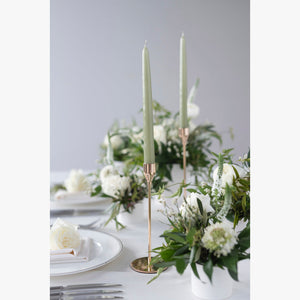 テーパーキャンドル(オリーブグリーン)