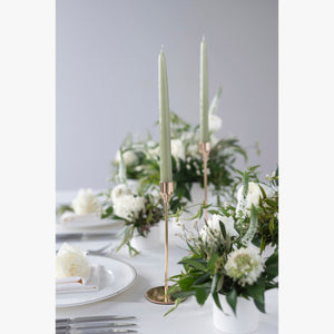 テーパーキャンドル(オリーブグリーン)