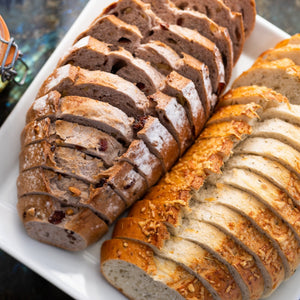 ホテルメイド3種パン盛合わせ