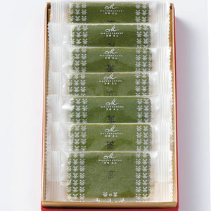 お濃茶ラングドシャ「茶の菓」 ハピネス 7枚入り