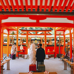 [国内リゾ婚セレクション]紅色プラン 吉田神社