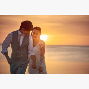 [ライトプラン] ザ・ヨミタンリゾート アクアグレイス・チャペル サンセット ウェディング ＆ バンケットパーティプラン