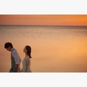 [ライトプラン] ザ・ヨミタンリゾート アクアグレイス・チャペル サンセット ウェディング ＆ バンケットパーティプラン