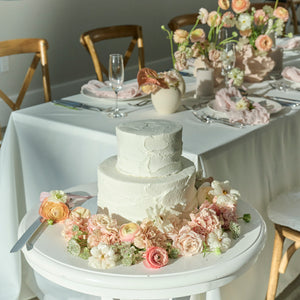 ケーキ＆ナイフフラワー