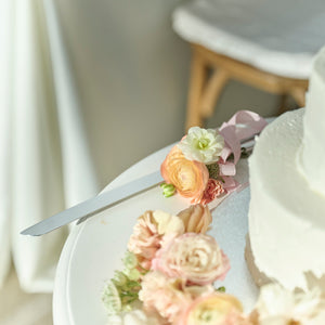 ケーキ＆ナイフフラワー