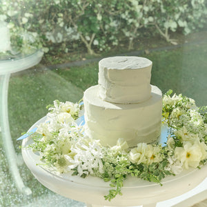 ケーキ＆ナイフフラワー