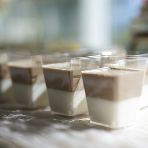 ココナッツとミルクチョコレートのムース