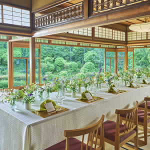 [国内リゾ婚セレクション]紅色プラン 桜鶴苑　人前式  「桜祝言」