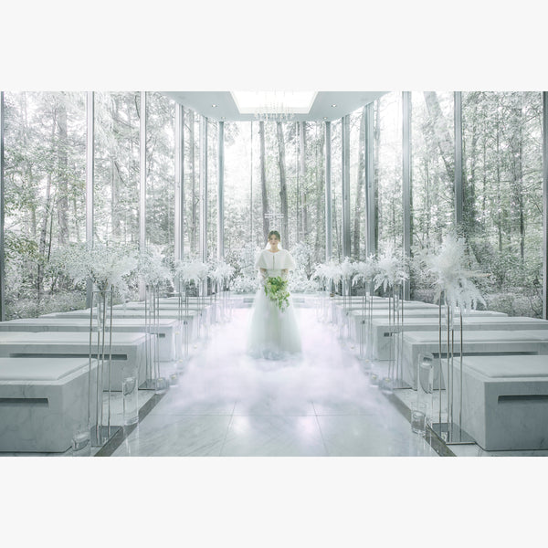 軽井沢ならではの四季によって変わるロケーション。