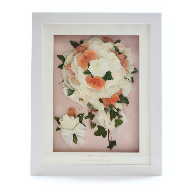 押し花 3Dホワイト