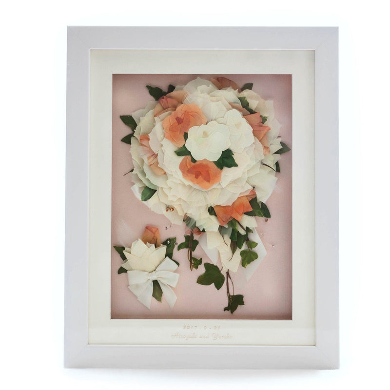 押し花 3Dホワイト