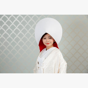 洋髪綿帽子レンタル（内朱）