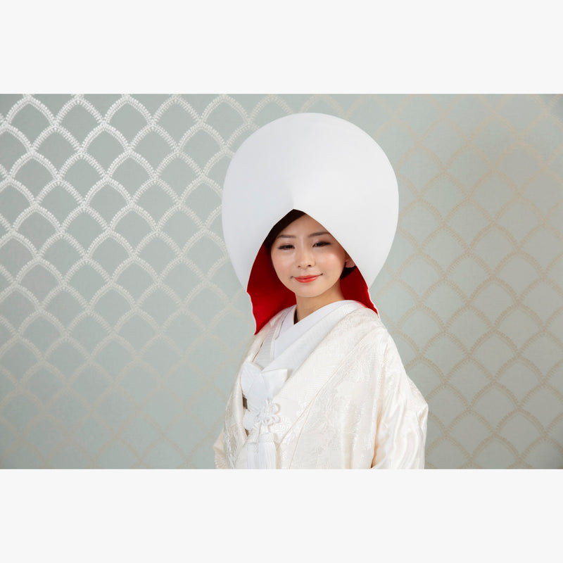 洋髪綿帽子レンタル（内朱）