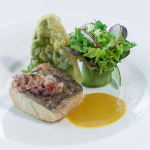 バラムンディの蒸し焼き