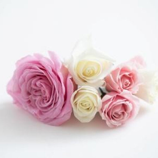 ブーケとお揃いのヘッドピースMIH-27スウィート・ベガのクラッチ