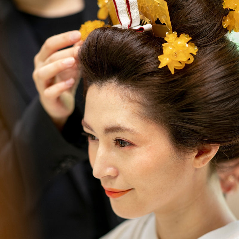 新婦様
着付け（和装・お引き摺り）
※お色直し用ヘアチェンジなし