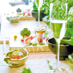 [国内リゾ婚セレクション]藍色プラン 桜鶴苑 人前式  「桜祝言」