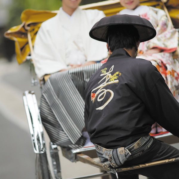 寿号（新郎新婦様用）人力車