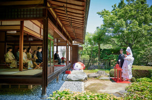 [国内リゾ婚セレクション]紅色プラン 桜鶴苑　人前式  「桜祝言」