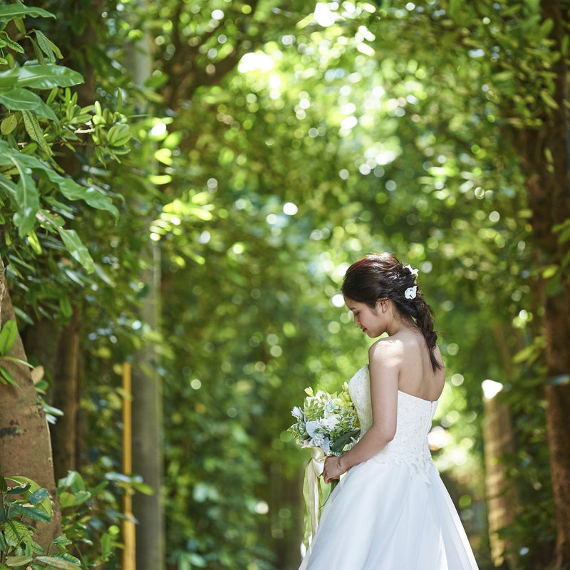 [古宇利島 空と海のウェディング限定] フクギ並木ムービーツアー