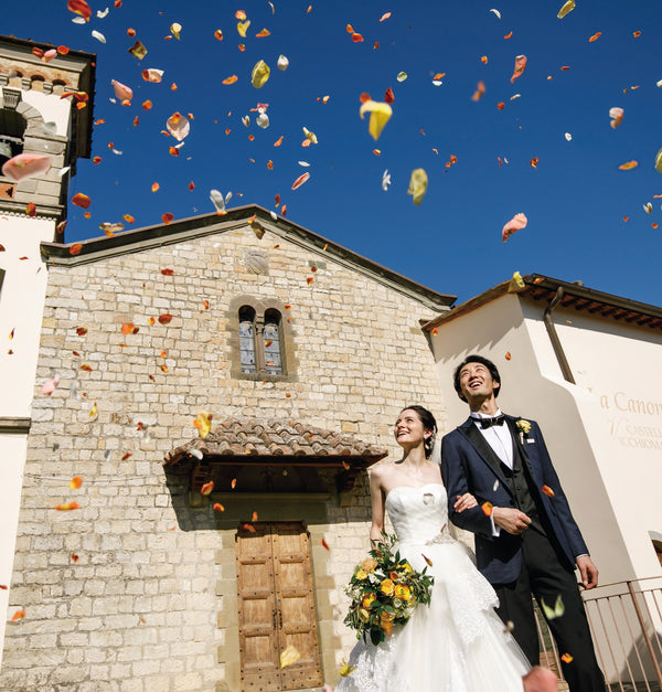 カステッロ・ヴィッキオマッジョ 古城ワイナリーウェディング